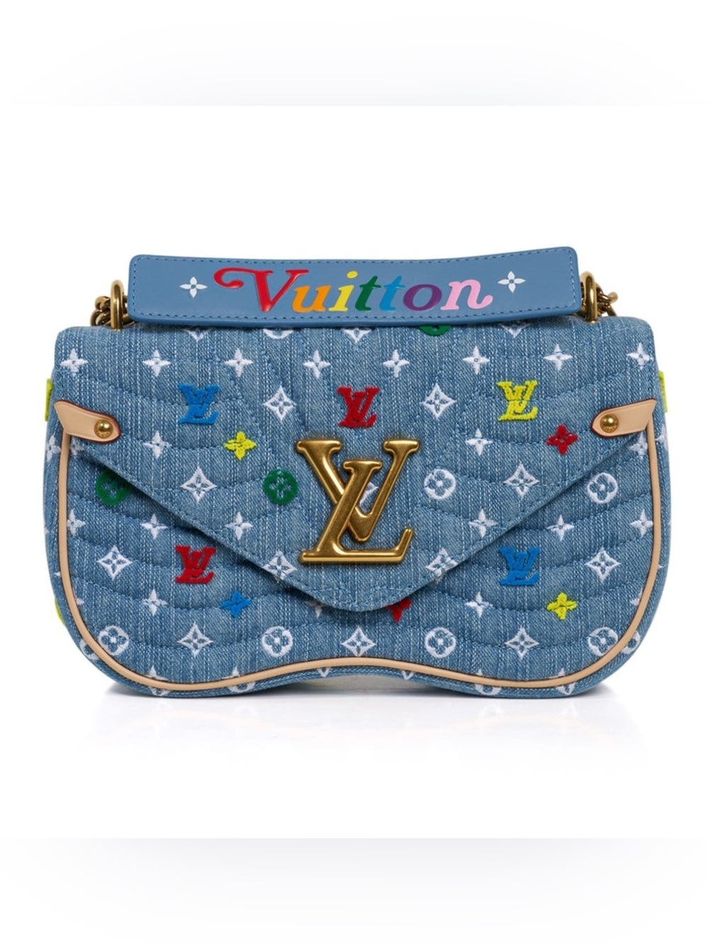 # SOLD💕Louis Vuitton New Wave Denim Shoulder Bag